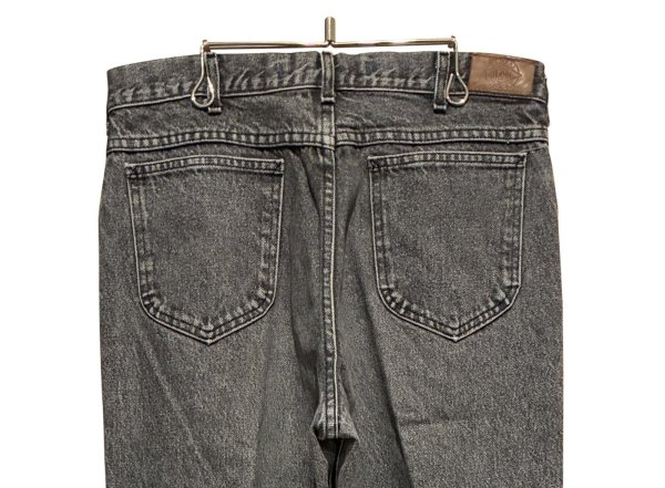 画像5: 90’s【USA製】【ビンテージ】【Lee】【リー】GLOBAL IMAGE【先染めブラック】【デニムパンツ】黒【34×36】  (5)