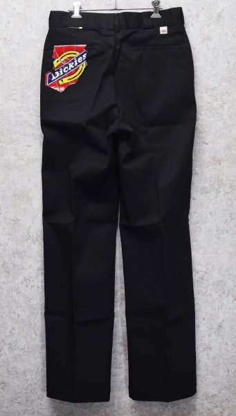画像4: デッドストック 80's【USA製】ビンテージ【ディッキーズ】【Dickies】【黒】【ワークパンツ】【32ｘ34】  (4)