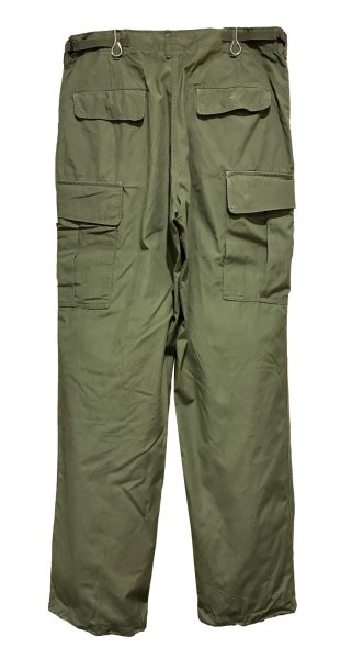 画像3: 【60's】【米軍実物】【ビンテージ】 【U.S.ARMY】ノンリップ【ジャングルファティーグパンツ】【M-long】  (3)
