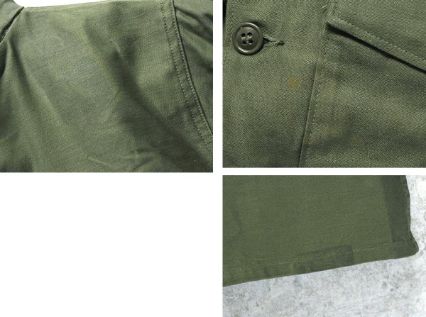画像3: ほぼ未使用!!【~70's】【米軍実物】【ビンテージ】【U.S.ARMY】【ユーティリティシャツ】【14 1/2×33】  (3)