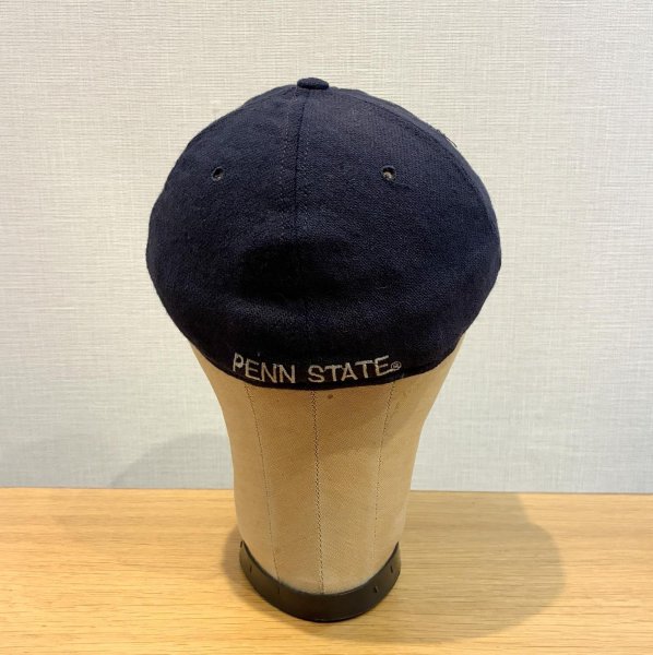 画像4: USA製【ビンテージ】【Legacy】レガシー【S】PENN STATE【紺ｘツバ裏緑】ウールキャップ【ベースボールキャップ】【サイズ7 3/4】  (4)