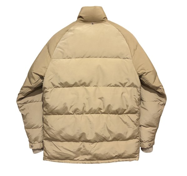 画像4: 〜80’s ビンテージ SIERRA DESIGNS 【シエラデザインズ】【ベージュ×裏地オレンジ】【ダウンジャケット】【サイズS】  (4)