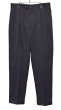 画像1: ビンテージ【pierre cardin】ピエールカルダン【チャコール】２タック【ウールスラックス】【ウールパンツ】【W32】  (1)