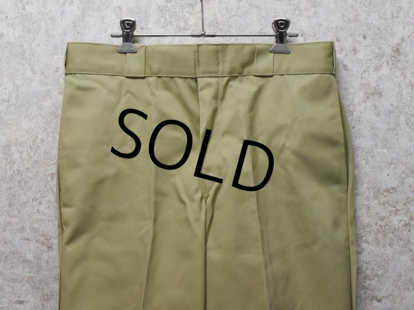 画像4: 未使用品 ビンテージ【ディッキーズ】【Dickies】【874】【ベージュ】【ワークパンツ】【33ｘ29】  (4)