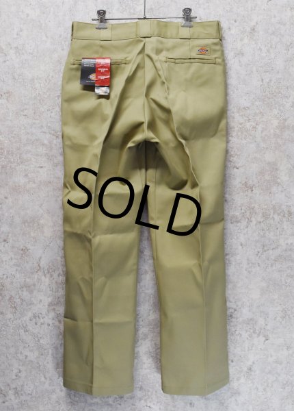 画像1: 未使用品 ビンテージ【ディッキーズ】【Dickies】【874】【ベージュ】【ワークパンツ】【33ｘ29】  (1)