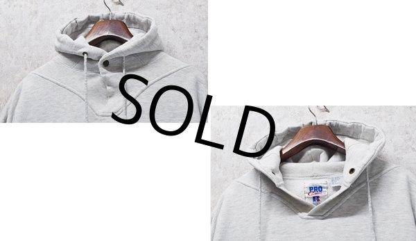 画像3: 90’ｓ〜【ビンテージ】【ラッセル】PRO COTTON【OHIO STATE FOOTBALL】スナップボタン付き【グレー】パーカー【サイズＸＬ】  (3)