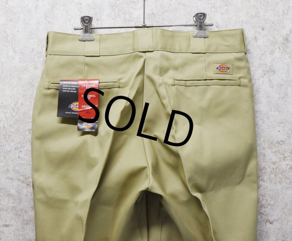 画像5: 未使用品 ビンテージ【ディッキーズ】【Dickies】【874】【ベージュ】【ワークパンツ】【33ｘ29】  (5)