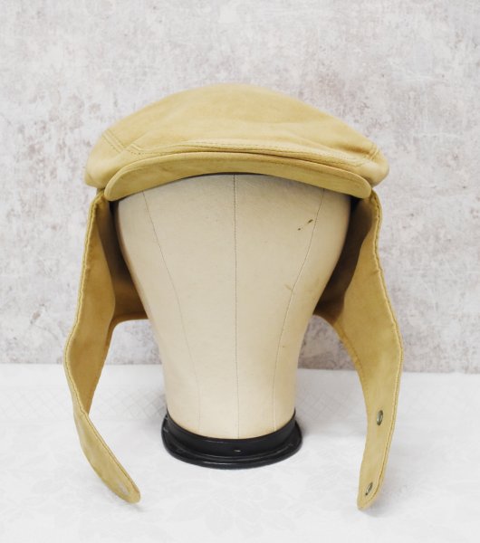 画像6: イングランド製【ビンテージ】L.L.Bean【LLビーン】ベージュ【モールスキン】【キャスケット】  (6)