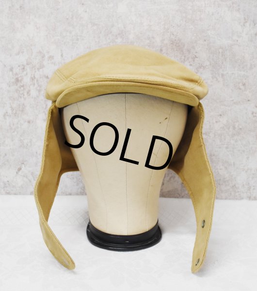 画像6: イングランド製【ビンテージ】L.L.Bean【LLビーン】ベージュ【モールスキン】【キャスケット】  (6)