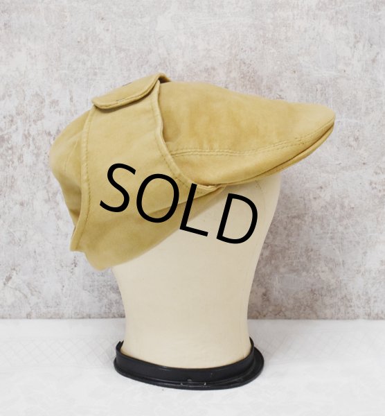 画像4: イングランド製【ビンテージ】L.L.Bean【LLビーン】ベージュ【モールスキン】【キャスケット】  (4)