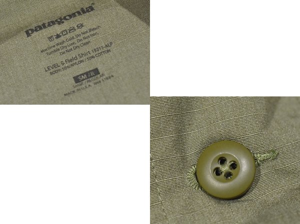画像2: 程度良好!!【USA製】【パタゴニア】patagonia【MARS】マーズ【LEVEL9】【レベル9】【フィールドシャツ】フィールドジャケット【S-R】  (2)
