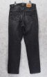 画像5: 90's【USA製】【ビンテージ】【LEVI'S】【リーバイス５５４】554【黒】【デニムパンツ】ブラックデニム【34×32】  (5)