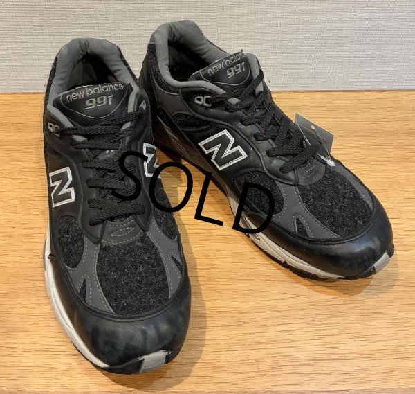 画像1: イングランド製【ニューバランス】new balance【991】【ハリスツイード】 スニーカー【１０ １/２】  (1)