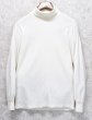 画像1: ほぼ未使用 90's【USA製】ビンテージ【J-crew】ジェイクルー【オフホワイト】無地【タートルネックロンT】【サイズS】  (1)