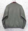 画像3: 90'ｓ【USA製】【RUSSELL】ラッセル 【ビンテージ】若草色【無地】【クルーネック】前V スウェット【サイズL】  (3)