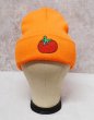 画像4: デッドストック【ビンテージ】【PORT＆COMPANY】ポート&カンパニー PLOJECT PAULIE【蛍光オレンジ】【トマトワッペン】 【ニットキャップ】【ニット帽】   (4)
