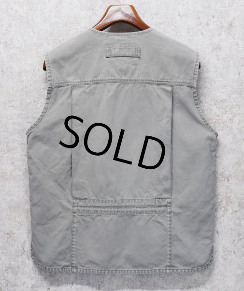 画像3: 90's~【ビンテージ】【Eddie Baue】【エディーバウアー】黒タグ【グレー】【ハンティングベスト】【サイズM】  (3)