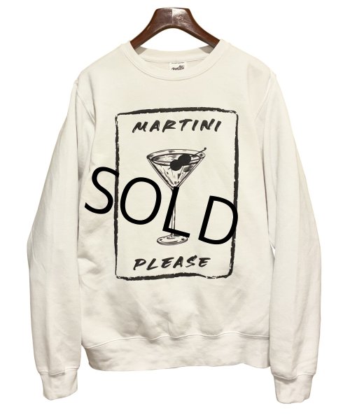画像1: 【ビンテージ】Pacific & Co パシフィックアンドコー MARTIN PLEASE【白】スウェット【サイズL】  (1)