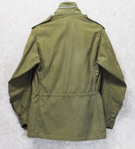 画像3: 【70's】【ビンテージ】米軍実物【U.S.ARMY】2'nd【２型】アルファ製【M-65】アルミジップ【フィールドジャケット】【S-R】  (3)