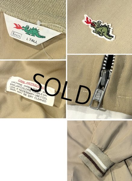 画像2: 【ビンテージ】【SEARS】【シアーズ】【ブラギンドラゴン】【ジップアップブルゾン】【サイズL-TALL】  (2)