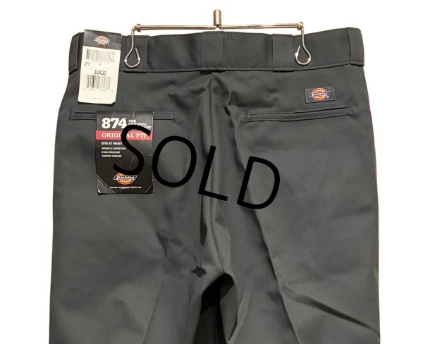 画像1: 未使用品 ビンテージ【ディッキーズ】【Dickies】【874】【グレー】【ワークパンツ】【33ｘ30】  (1)