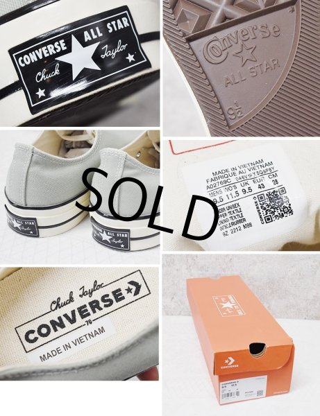 画像2: 【新品未使用】【コンバース】converse オールスター【CT70】【SUMMIT SAGE】サミットセージ【ローカットシューズ】【9 1/2】【28ｃｍ】　  (2)