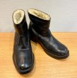 画像1: 50's〜【USA製】【黒】裏ボア付き レザーブーツ【サイズ 26.5〜27ｃｍ】  (1)