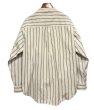 画像3: デッドストック【ビンテージ】【ROUTE 66】ルート66【ストライプ柄】バンドカラー【コットンシャツ】【サイズＬ】  (3)