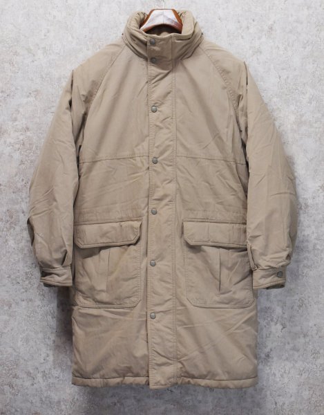 画像1: 90’ｓ~ 【L.L.Bean】ビンテージ【ＬＬビーン】ベージュ【フード付き】ダウンコート【サイズS】  (1)