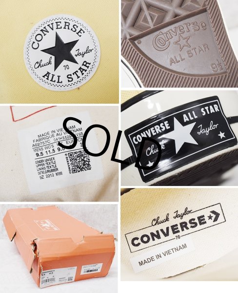 画像2: 【新品未使用】【コンバース】converse オールスター【CT70】HI SUNNY OASIS【サニーオアシス】ハイカットシューズ【9 1/2】【28ｃｍ】　  (2)