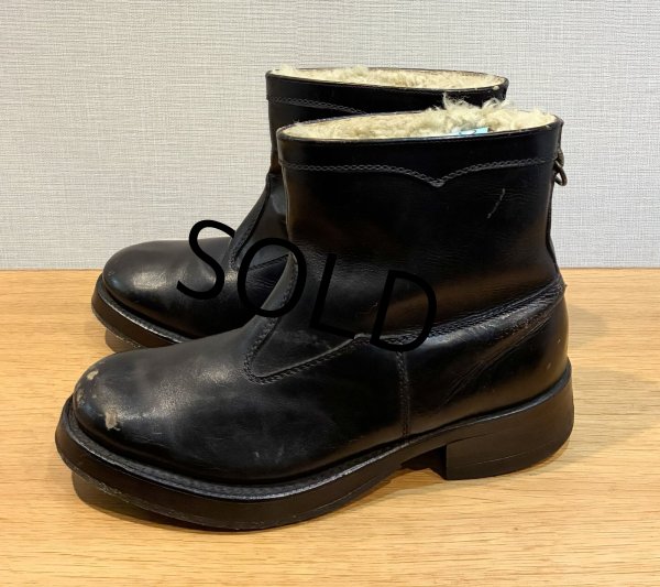 画像6: 50's〜【USA製】【黒】裏ボア付き レザーブーツ【サイズ 26.5〜27ｃｍ】  (6)