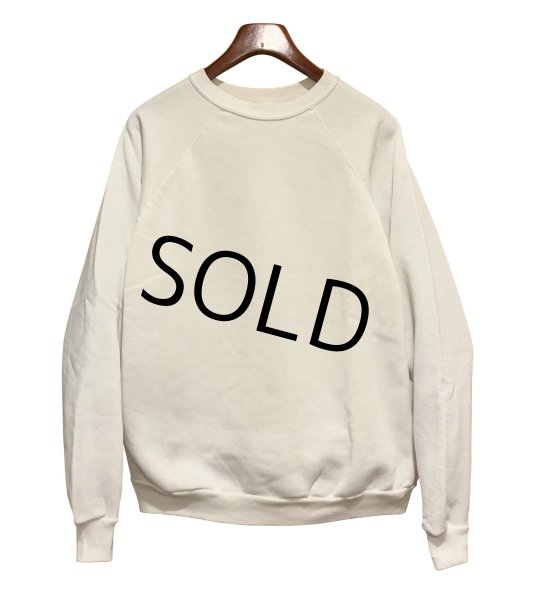 画像1: 程度良好!! ~90's【USA製】【ビンテージ】【Tultex】【タルテックス】【白】【無地】【スウェット】【サイズXL】  (1)