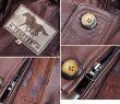 画像2: 程度良好【ビンテージ】【TROTTER】トロッター【ブラウン】【レザーコート】【レザージャケット】  (2)