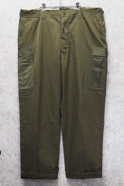 画像3: 【デッドストック】50's【米軍実物】ビンテージ【M-51】【フィールドトラウザーズ】【カーゴパンツ】【W46程度】  (3)