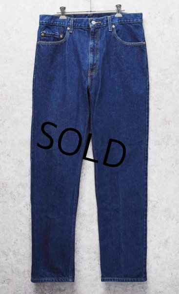 画像1: グアテマラ製【ビンテージ】【LEVI'S】【リーバイス５０５】505【濃紺】【デニムパンツ】【35×32】  (1)