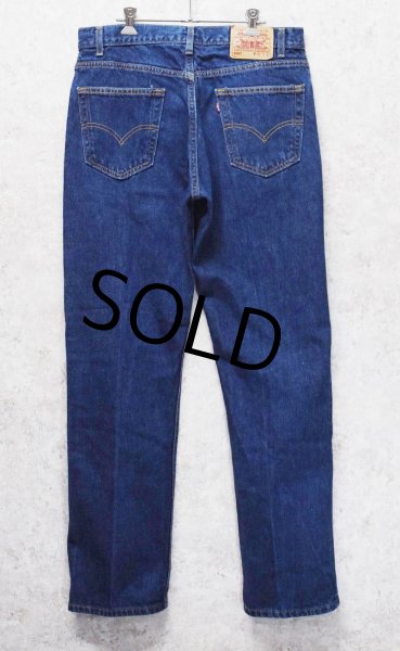 画像4: グアテマラ製【ビンテージ】【LEVI'S】【リーバイス５０５】505【濃紺】【デニムパンツ】【35×32】  (4)