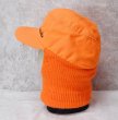 画像3: 【ビンテージ】カベラス【cabela's】オレンジ【フェイスマスク付き】キャップ【ニット帽】【サイズXL】  (3)