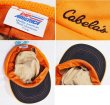 画像2: 【ビンテージ】カベラス【cabela's】オレンジ【フェイスマスク付き】キャップ【ニット帽】【サイズXL】  (2)