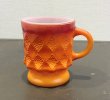 画像1: 【Fire King】【ファイヤーキング】【オレンジ】【キンバリー】【マグカップ】  (1)