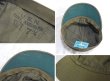 画像2: 40's【ビンテージ】米軍実物【U.S.NAVY】【USN】【N-3】【HBTキャップ】サイズ 7 3/8【57.5ｃｍ程度】  (2)