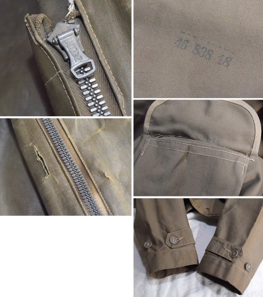 画像3: ~50's【ビンテージ】【MASLAND】マスランドメイド【JC Higgins】ベージュ【ハンティングジャケット】フィッシングジャケット【サイズXL程度】   (3)