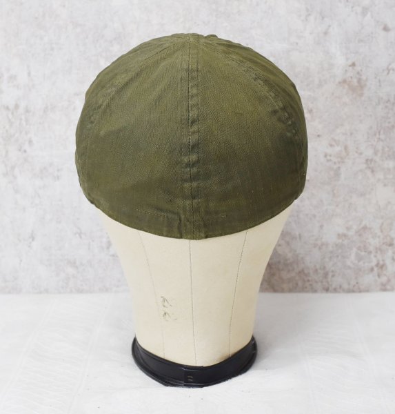 画像7: 40's【ビンテージ】米軍実物【U.S.NAVY】【USN】【N-3】【HBTキャップ】サイズ 7 3/8【57.5ｃｍ程度】  (7)