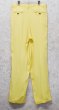 画像5: 90’S~ デッドストック USA製【JAMES LORD】ジェームズ・ロード【黄色】レーヨン ２タック【パンツ】【W34】  (5)