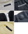 画像2: 90's【ビンテージ】【nautica】【ノーティカ】【緑ｘ紺ｘ白 切替】ｘ【生成り】リバーシブル  コットン ジップアップブルゾン【サイズL程度】  (2)