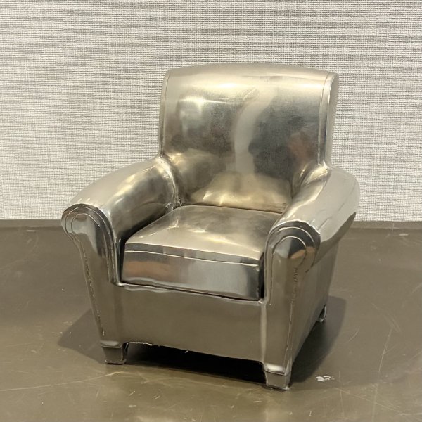 画像1: 【ビンテージ】アンティーク【椅子】【真鍮】ミニチェア【置物】  (1)