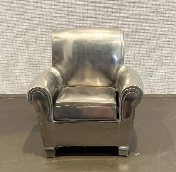 画像2: 【ビンテージ】アンティーク【椅子】【真鍮】ミニチェア【置物】  (2)