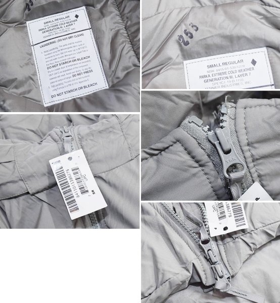 画像2: 【デッドストック】【米軍実物】【ECWCS】【GENIII】【レベル7】【プリマロフトジャケット】【S-R】  (2)