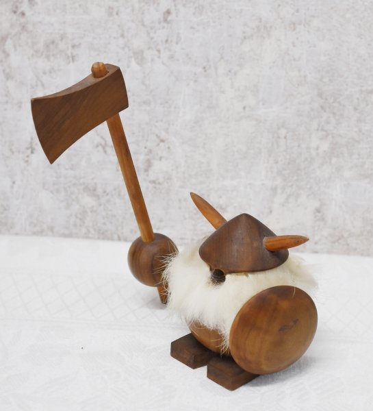 画像3: 50〜60’ｓ【ビンテージ】アンティーク【Noggins】【ノギンス】【バイキング】木製【人形】  (3)