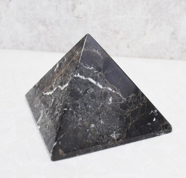画像2: 【ビンテージ】大理石 ピラミッド【四角垂】【オーナメント】  (2)