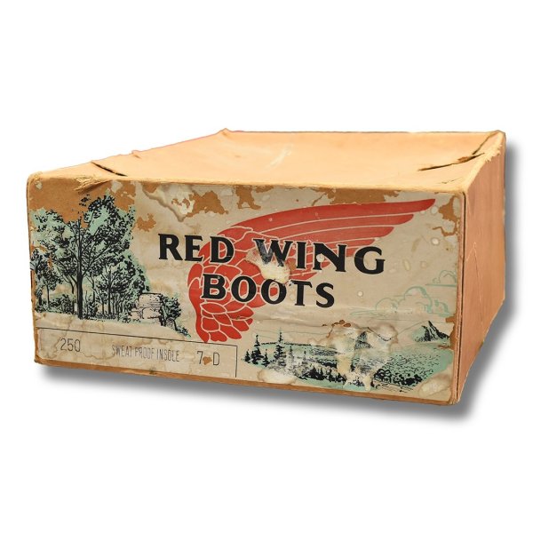 画像7: デッドストック【50's】【Red Wing】【レッドウィング】250【TUFFY】青タグ【ブラウン】レザーシューズ【１０ホールブーツ】【7D】【25cm程度】  (7)